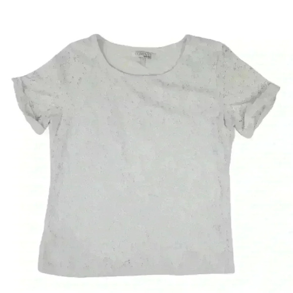 Company Ellen Tracy Womens Blouse Size Large Short - Picture 2 of 6